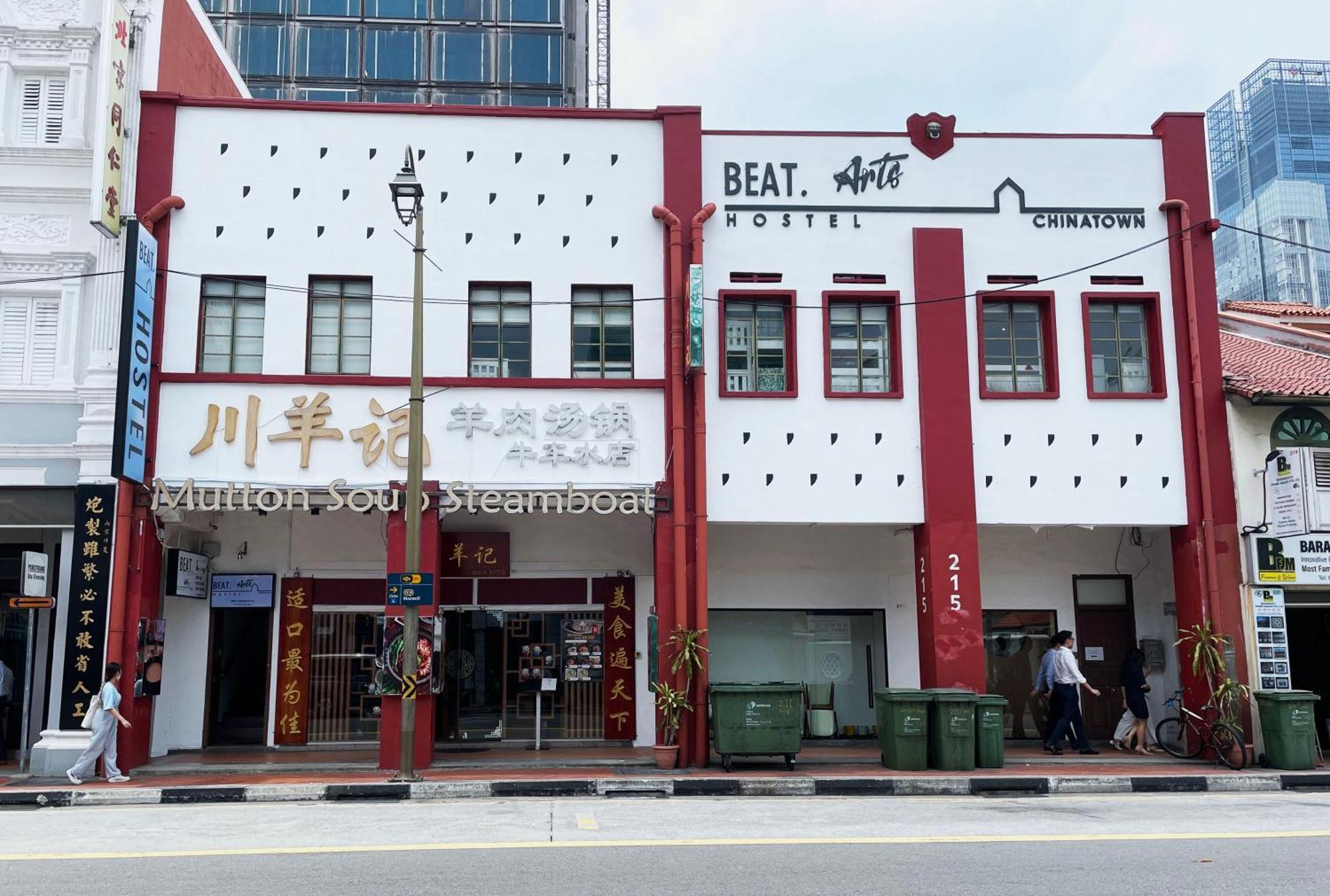 Beat Arts Hostel At Chinatown Singapore Esterno foto
